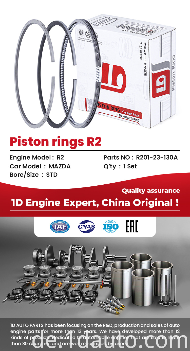 Mazda Piston Ring Engine Model R2